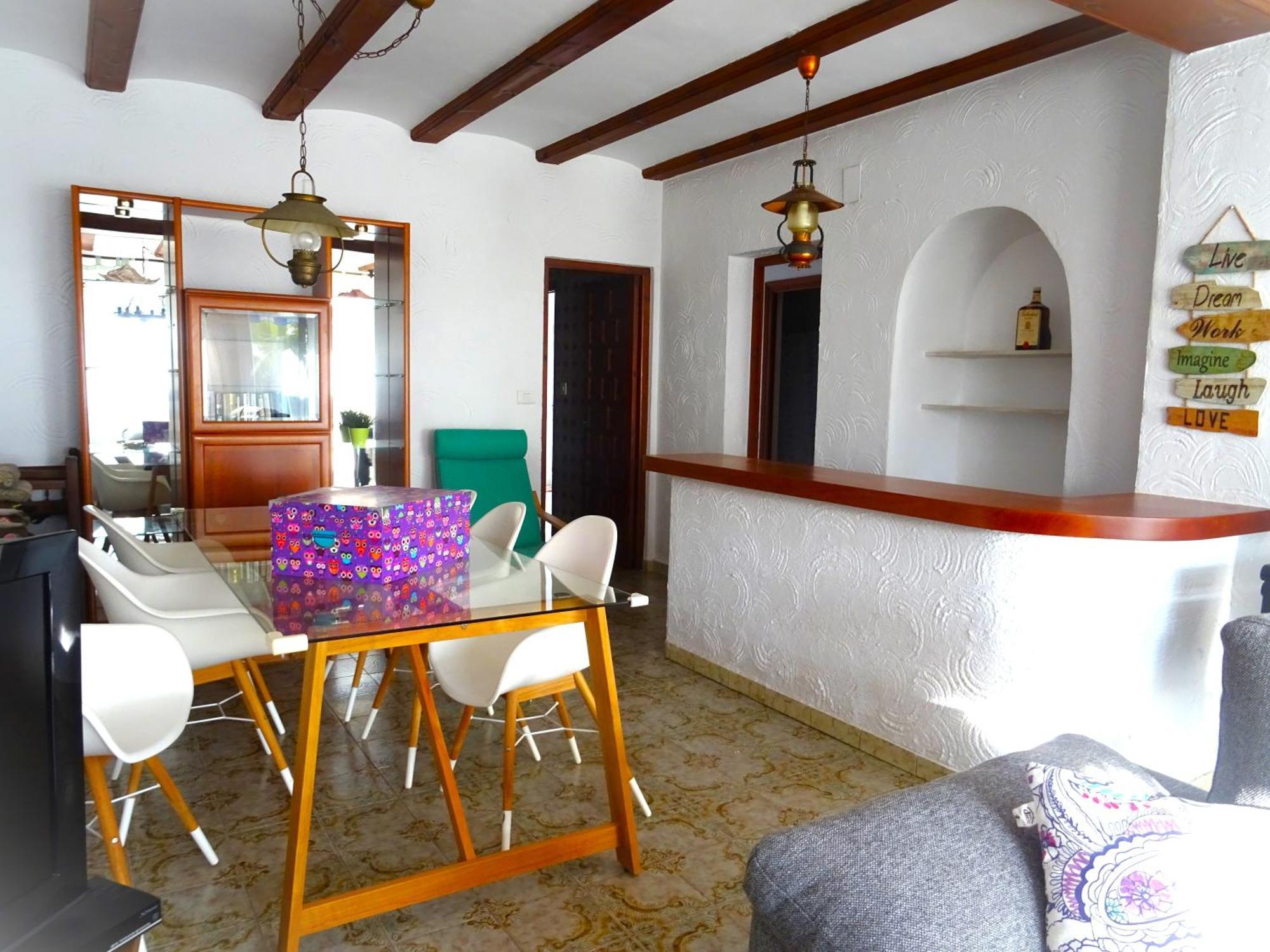 Villa At Seafront With Private Garden-655 Dénia Esterno foto